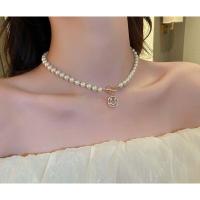 ราคา สร้อยคอมุกเดี่ยว สร้อยคอหลายชั้นพร้อมมุก (17421812180)