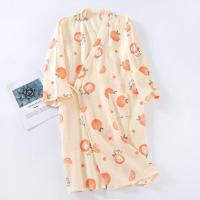 ราคา ฤดูใบไม้ผลิและฤดูใบไม้ร่วงของญี่ปุ่นผ้าฝ้ายแท้ผ้ากอซเสื้อคลุมอาบน้ำกิโมโนของผู้หญิงหวานและน่ารักชุดนอนชุดนอนหลวมบางบริการน้ำพุร (20969892893)