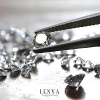 ราคา เพชรร่วง Lab Grown Diamond ขนาด 2 5 3 มิล คุณภาพที่ดีที่สุด สวย เด่น มีประกายทุกเม็ด น้ำ100 VVS VS (21010231539)