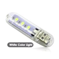 ราคา ไฟฉาย USB แบบพกพา 3LEDs (404333158)