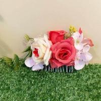 ราคา หวีเสียบประดับผมดอกไม้ รหัส 03 หวีสับ หวีเสียบ หวีสับดอกไม้ หวีเสียบดอกไม้ (3350672410)