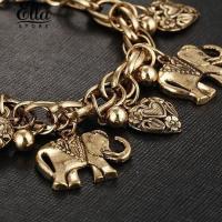 ราคา กำไลข้อมือเพชรแกะสลักรูปช้างวินเทจสำหรับสุภาพสตรีรุ่นวินเทจ (16455548148)