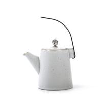 ราคา กาน้ำชาคานยกภาชนะดินเผาผิวหยาบโบราณชาเครื่องเซรามิคโลหะเคลือบหม้อใบเดียว Setcaohuatang2ชงชากังฟูญี่ปุ่น (19770122498)