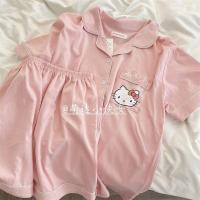 ราคา Fds ชุดนอน เสื้อแขนสั้น กางเกงขาสั้น ลายการ์ตูนหมี วินนี่น่ารัก เหมาะกับฤดูร้อน สําหรับผู้หญิง นักเรียน (21055532000)