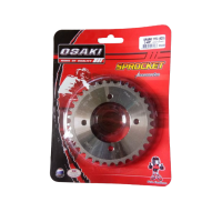 ราคา สเตอร์หลังสปาร์ค สเตอร์หลัง สเตอร์หลังSPARK115i สเตอร์หลัง Spark 115i Yamaha FINN Jupiter สีเงิน OSAKI 420 36T สเตอร์แต่ง สเตอร์ซิ่ง สเตอร์เลส (1828752427)