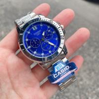 ราคา นาฬิกาข้อมือ Casio สายเลท มีสามสีให้เลือก พร้อมกล่องคาสิโอ้ฟรี (11009790403)