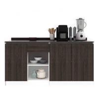 ราคา NBBL เคาน์เตอร์ครัว OLIVIA 160 Cm MODEL OL 801 802 ดีไซน์สวยหรู สไตล์เกาหลี 3 ประตูบานเปิด 1 ลิ้นชัก สินค้าขายดี แข็งแรงทนทาน ขนาด 160x60x84 Cm (15239608953)