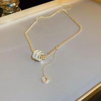 ราคา สร้อยคอรูปตัวทีประดับมุกรูปเรขาคณิตและตัวเลขสร้อยคอหรูอ่อนสายโซ่สายโซ่แฟชั่นเสื้อกันหนาวแบบมีสายรัด (18603327315)