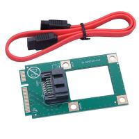 ราคา MSATA to SATA Conversion Card Mini SATA to SATA Adapter Card MINI SATA to SATA Interface Computer Expansion Card (19842124498)