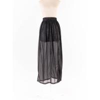 ราคา xact กระโปรงผ้าซีทรูแต่งกลิตเตอร์ มีซับในเอวยืด ป้ายแบรนด์ระบุไซส์ S Preloved (20663655609)