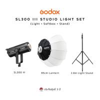 ราคา ชุดไฟสตูดิโอรุ่นโปรครบชุด Godox SL300 III LED Softbox 2 8m Light Stand ไฟต่อเนื่อง 300W แสงสีขาว ประกันศูนย์ไทย 3 ปี (17430408890)
