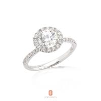 ราคา Jewellista แหวน Halo เงินแท้ ประดับพลอย CZ (16802999931)