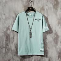 ราคา Original Balmain Paris Men S Summer Cotton Crew Neck Short Sleeve T Shirts Classic Fashion T Shirt Muscle Gym Workout Athletic T Shirt Tee Top (18588992524)