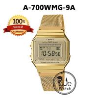 ราคา CASIO รุ่น A 700W series นาฬิกาผู้ชาย สายสแตนเลส รับประกัน1ปี A700WMG A700W A700WM A700 (18993731568)