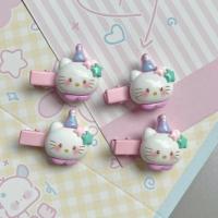 ราคา หมวกปาร์ตี้สีชมพูสวัสดีกิ๊บติดผมรูปคิตตี้หัวใจผู้หญิงกิ๊บติดผมม้าคลิปผมการ์ตูนสีชมพู (19948322547)