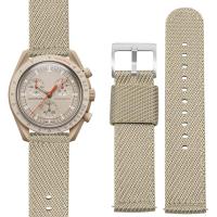 ราคา Quick Release สายนาฬิกาไนลอนสำหรับ Omega Co Branded Swatch สาย SwatchXOmega Planet Watch 20Mm (16716273804)