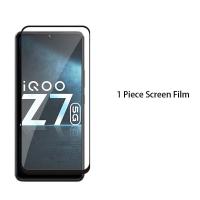 ราคา ปกป้องหน้าจอสำหรับ IQOO Z7x Z7 5ก Iq00 2023คลุมทั้งหมดกระจกนิรภัยใสฟิล์ม HD แก้วป้องกันกันรอยขีดข่วนความแข็ง9H ป้องกันรอยขีดข่วน (18593686591)