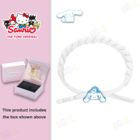 ราคา 100 แท้ Sanrio สร้อยข้อมือสำหรับหญิงชายแฟชั่นสร้อยข้อมือ Strand Cinnamoroll กีฬาสร้อยข้อมือเครื่องประดับอัญมณี Melody คู่สร้อยข้อมือวันเกิดของขวัญคนรักของขวัญ6023 (17965736546)