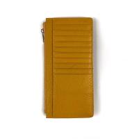 ราคา พร้อมส่ง กระเป๋าใส่บัตรทรงยาว ใส่บัตรได้เยอะ ใส่แบงค์พันได้ หนังแท้ 0680 (18556849909)