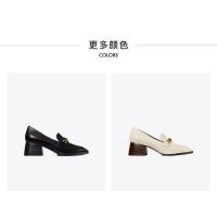 ราคา TORY BURCH PERRINE รองเท้าส้นเหลี่ยม รองเท้าแบบสวม รองเท้าเดี่ยว 134951 (20911017404)