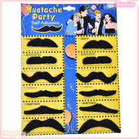 ราคา มอนไลน์ ชุดหนวดสีดำผู้ชายหนวดปลอมชุดเครื่องแต่งกายวันฮาโลวีนสำหรับปาร์ตี้เคราตลกๆ12ชิ้น (20402444230)