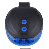 ราคา JinSports แบตเตอรี่ AA ไฟท้ายจักรยาน LED ไฟเลเซอร์ท้ายรถจักรยาน มาพร้อมไฟเลเซอร์ส่องพื้นล่าง Laser Lane ซ้าย ขวา ติดท้ายจักรยาน (20833593637)