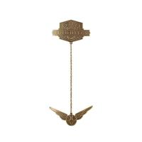 ราคา Ready stock Harry Potter Peripheral Quidditch Chain Version Bookmark Golden Snitch Retro Pendant Hanging Genuine Joint Gift (20515308510)