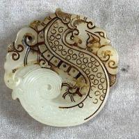 ราคา หยก Xiu เก่าเครื่องหยกเลียนแบบโบราณหยกโบราณสูงวัตถุเก่าหัตถกรรมฮันจี้จี้หยกและของตกแต่งมังกรคลาสสิก (20481815104)