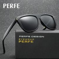 ราคา แถมกล่อง เชือก PERFE แว่นตากันแดด ของแท้ แว่นกันแดด สินค้าส่งจากไทย TR90 RERFE (14123820487)