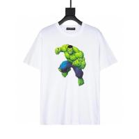 ราคา เสื้อยืดพรีเมี่ยม 100 Cotton เสื้อยืดแขนสั้น คอกลม ผ้าฝ้าย พิมพ์ลาย Balenciaga Hulk พลัสไซซ์ สําหรับผู้ชาย และผู้หญิง (20402201298)