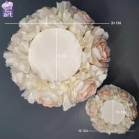 ราคา พานขันหมาก พานแหวนหมั้น พานดอกไม้ พานไหว้ครู ขนาด 30 เซนติเมตร บริการเก็บเงินปลายทาง สำหรับคุณ (16254197063)