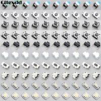 ราคา Cltgxdd Micro Switch 100PCS lot 10Types Assorted Push Button Tact Switches Reset Mini Leaf Switch SMD DIP Diy Kit (19912224728)
