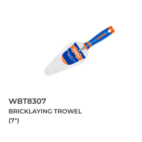 ราคา WADFOW เกรียงก่อปูน สามเหลี่ยม ขนาด 7นิ้ว รุ่น WBT8307 เกรียงก่อ เกียงก่ออิฐ เกียงก่อปูน เกรียงใบโพธิ์ เกรียงสามเหลี่ยม เกรียงแหลมก่ออิฐ (20975805527)