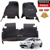 ราคา พรมปูพื้นรถยนต์ 6D TOYOTA PRIUS พรม6D QJ VIP หนาพิเศษ สีดำด้ายแดง เต็มคัน 3ชิ้น (7422010324)