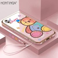 ราคา Hontinga เคสโทรศัพท์สำหรับ Huawei Nova 3 Nova 3iเคสแฟชั่นลายการ์ตูนหมีหรูหราชุบโครเมี่ยม TPU เนื้อนิ่มฝาครอบทั้งหมดเคสป้องกันกล้องกัน Gores เคสยางสำหรับเด็กผู้หญิง (11217937683)