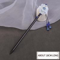 ราคา ปิ่นจีน PTQ สำหรับย้อนยุคสำหรับผู้หญิงเครื่องประดับผมปิ่นไม้ปักผมพู่ปิ่นปักผมที่คาดผมไม้เนื้อแข็ง (18072856673)