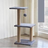 ราคา ขายเท คอนโดแมว 3 ชั้น ที่ลับเล็บ ที่นอนแมว ของเล่นแมว สูง 70 ซม P125 (4806124471)