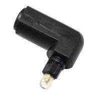 ราคา Optical Audio Cable Adapter Male To Female Right Angle 360 Rotates PC TV DVD Stereo Optical Cable (9836905945)