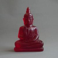 ราคา พระบูชาหินแก้วจุยเจียสีแดงสด ปางห้ามญาติ พระประวันเกิดวันจันทร์ หน้าตกกว้าง 8 5 cm สูง 5 5 นิ้ว น้ำหนัก 406 กรัม (17784709860)