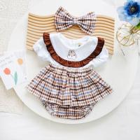 ราคา ส่งจากไทย ชุดเด็กผู้หญิง บอดี้เดรส บอดี้สูท รอมเปอร์กระรอกสีน้ำตาล (21294380037)