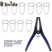 ราคา Bside Tool Store 11Pcs Spring Clamp Pliers For Frames Moldings Steel Mitre Pliers Installation Spring Plierswith Miter Clamp Multifunctional Kits อุปกรณ์งานไม้ (16706103032)