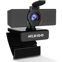 ราคา 1080P Business Webcam with Microphone Privacy Cover 2020 NexiGo N60 USB HD Camera 110 degree Wide Angle Plug and Play Computer Camera for Zoom YouTube Skype FaceTime OBS Teams Conferencing (2042668949