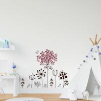 ราคา 38x58cm ดอกไม้เบ่งบานสติกเกอร์ผนังตกแต่ง สติกเกอร์ห้องนอนห้องนอน สติกเกอร์ผนังห้องเด็ก สติกเกอร์ผนังห้องน้ำ สติกเกอร์ผนังตกแต่ง สามารถถอดสติ๊กเกอร์ติดผนัง PVC ด้วยตนเอง วัสดุคุณภาพสูง วัสดุคุณภาพสูง (
