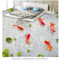 ราคา วอลล์เปเปอร์ปูพื้นห้องนั่งเล่นห้องน้ำฟิล์มป้องกัน3d มีกาวในตัวพรมปูพื้นรูปดอกบัวสามมิติ (19632535627)