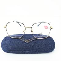 ราคา ตัดแว่น แว่นสายตายาว แว่นอ่านหนังสือ แว่นตา แว่นสายตา แว่นกรองแสง กรอบพร้อมเลนส์ตัดเลนส์มัลติโค้ต กรองแสงสีฟ้า 72553ดำทอง (19879201689)