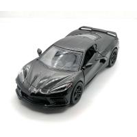 ราคา โมเดลรถเหล็ก รถโมเดล CORVETTE 2021 KINSMART ลิขสิทธิ์ แท้ สเกล 1 36 ยาว 12 5cm เปิดประตู ได้ มี ลาน (15879999583)
