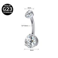 ราคา 1 PC Titanium Steel Nose Hoop Septum Clicker Piercings Belly Ring 16g Lip Labret Rings Ear Cartilage Tragus Piercing Jewelry (15261045471)