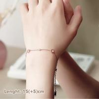 ราคา ไม่ลอก ไม่ดำ สร้อยข้อมือสแตนเลส สร้อยข้อมือ กำไลข้อมือ (13642868163)