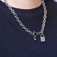 ราคา สร้อยคอผู้ชาย จี้กุญแจ สร้อยฮิปฮอป สร้อยไทเทเนียม Titanium สร้อยคอสไตล์ฮิปฮอป HipHop สร้อยคอสไตล์ฮิปฮอป สร้อยโซ่ (7734352951)