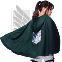 ราคา 1000 pieces of arrival inventory ผ้าคลุมไททัน Anime Shingeki no Kyojin Cloak Cape Clothes Cosplay Attack on Titan Costume (7854020732)